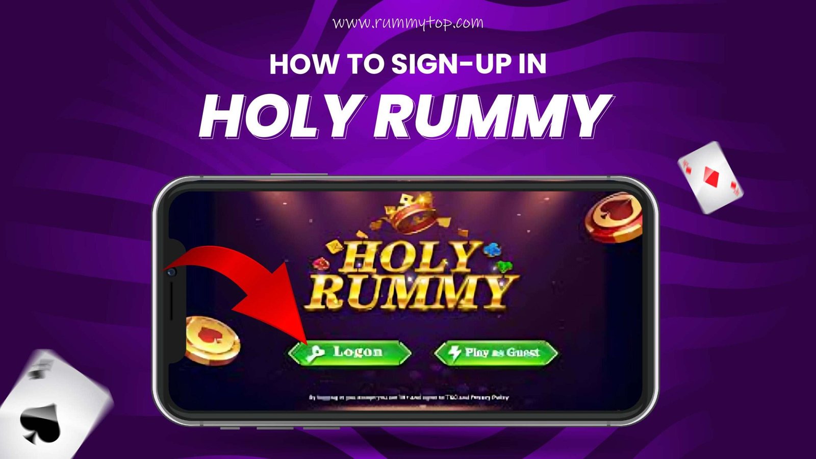 Sign up to get Holy Rummy Rs 51 bonus